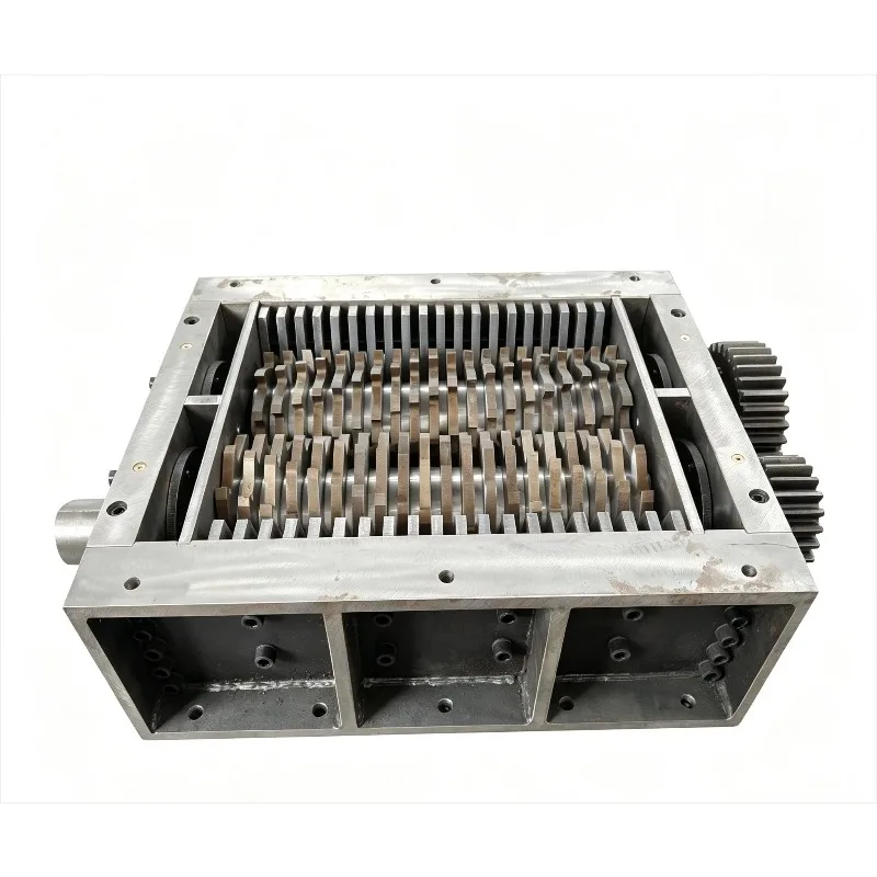 400 type shredder chassis non-standard plastic metal scrap iron crusher food waste crushing small shredder