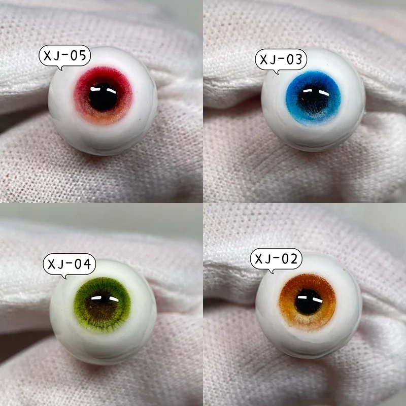 New Doll Eyes 12/14/16/18mm Bjd Doll Plaster Handmade Stereoscopic Eye Diy Girl Toys Dress Up Bjd Eye Fashion Doll Accessories