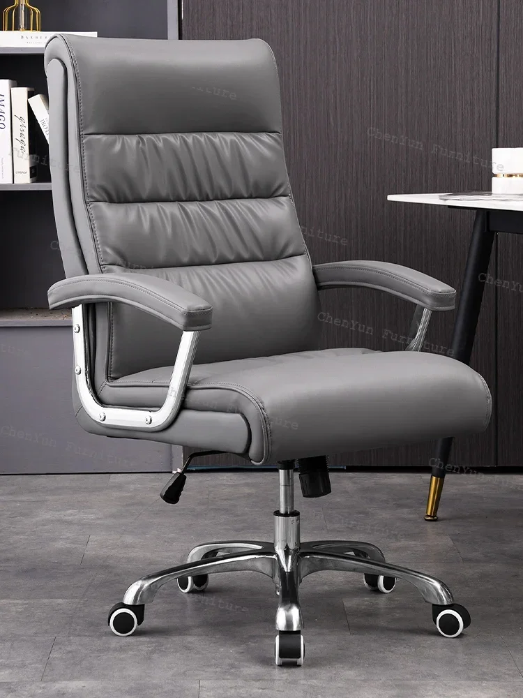 

Luxurious Comfort Office Chair Gooder Leather Boss Gaming Chair Bedroom Home Meeting Silla De Escritorio Office Furniture