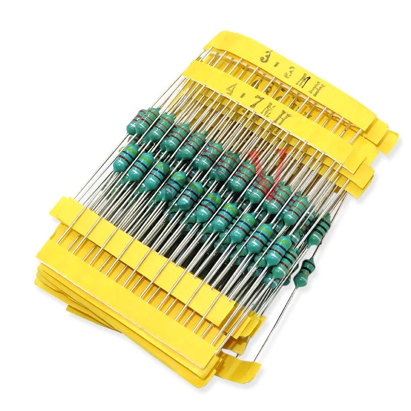 200PCS/Set 20Values*10pcs 0410 1/2W Color Ring Inductance 1UH~4.7MH DIP Inductors Assortment Kit
