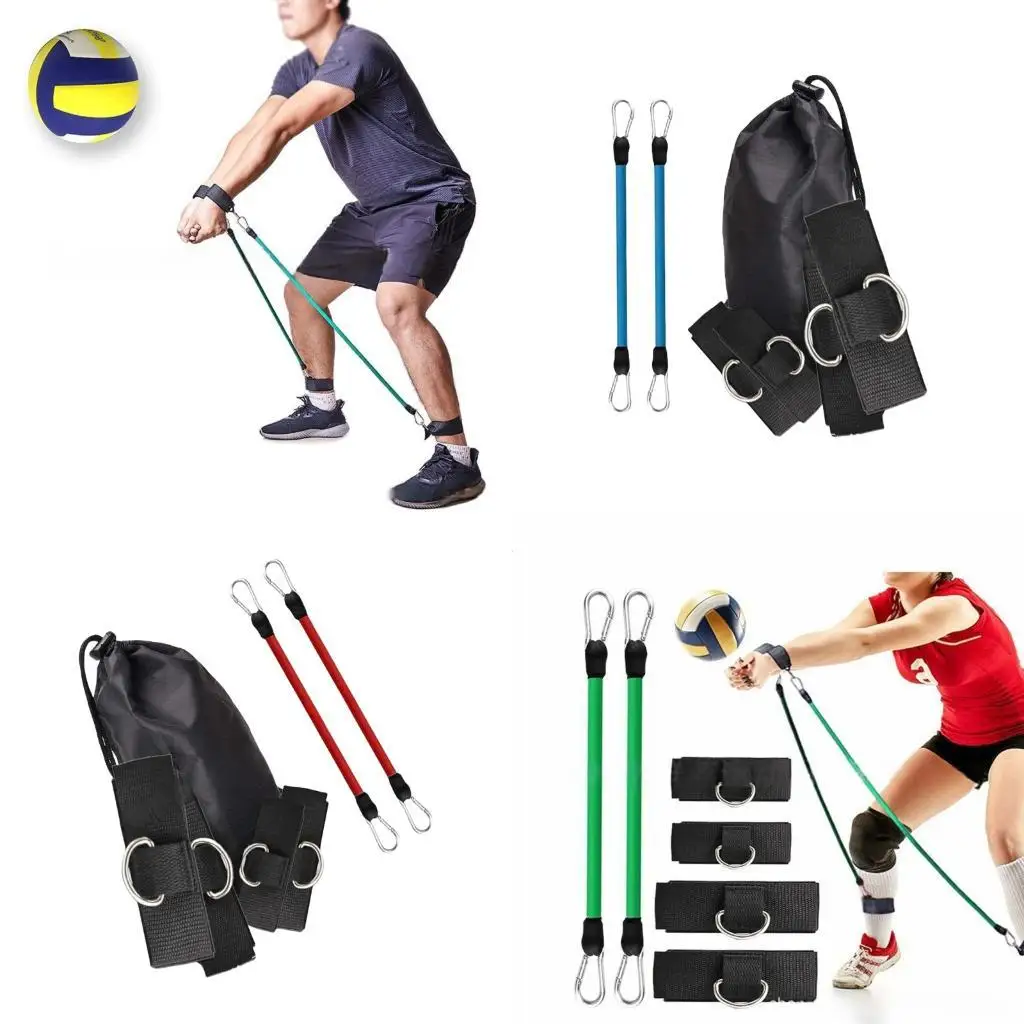 652F Professional Volleyballs Exercise Bands Exercise Strap Bodybuilding Elastic Bands for Improving Performances