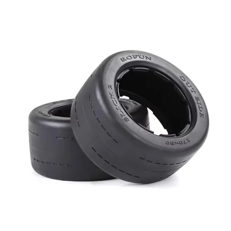 Rear On Road Racing Slick Tire 170*80mm for 1/5 HPI King Motor Baja 5B Rovan Sport Buggies