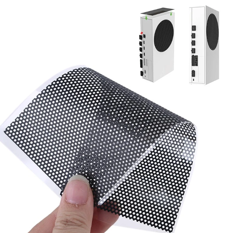 4pcs DustProof Mesh For Xbox Series S Console Removable Washable Dust Filter Kit Protective Case For Series S Game Accessories