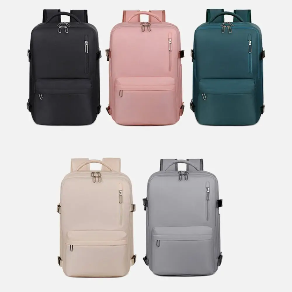 Zipper Oxford Travel Luggage Bag Foldable Sturdy Nylon Duffle Bag Short Distance Multi-functional Boarding Bag Ladies