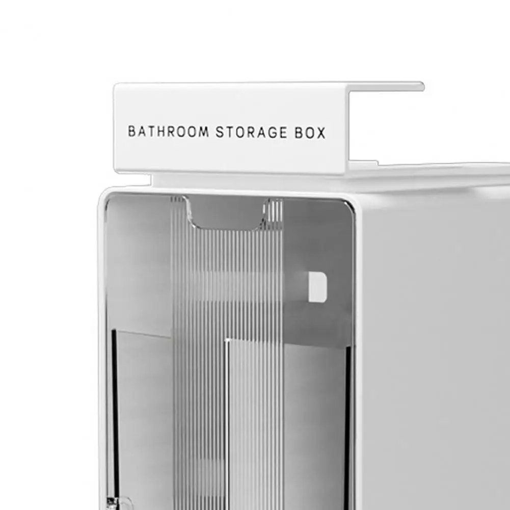 Transparent Window Storage Box Wall Mounted Storage Box with Transparent Window -top Dustproof Organizer Modular for Cotton