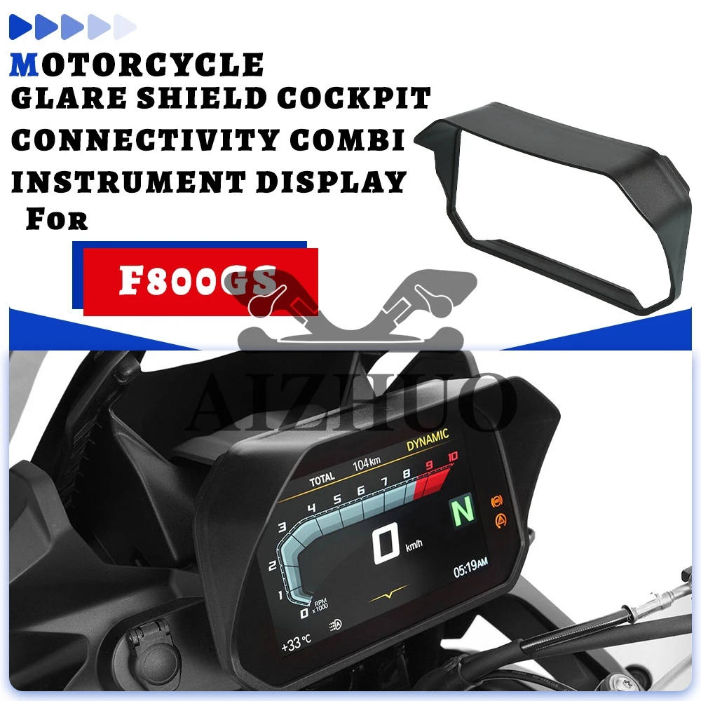 

For BMW R1200GS R1250GS Adventure GS 1200 F750GS F850GS Motorcycle Glare Shield Cockpit Connectivity Combi Instrument Display