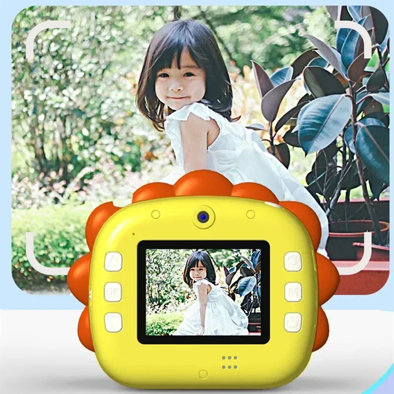 Nuova fotocamera con stampa istantanea WIFI per bambini Mini telecamera con stampa termica Videocamera giocattolo per regalo per bambini