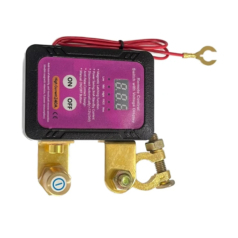 

25 New 12V 240A Automatic Battery Cut-Off Switches for Automobiles and Trucks