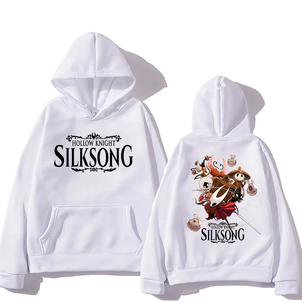 20205 Hot Game Hollow Knight Silksong Hoodies Women Men Autumn Winter Pullovers High Street Fashion Boy Girls Hoodie Sweatshirt