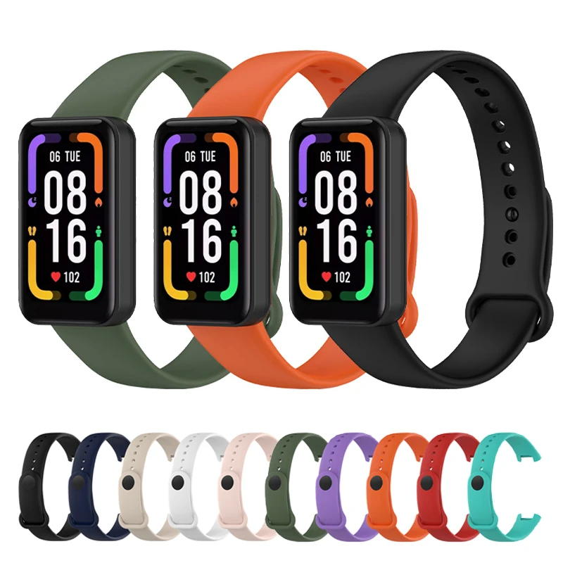 Strap For Redmi Smart Band Pro Bracelet Replacement Watchband For Xiaomi Redmi Band Pro Silicone Sport Band Wrist Strap Correas