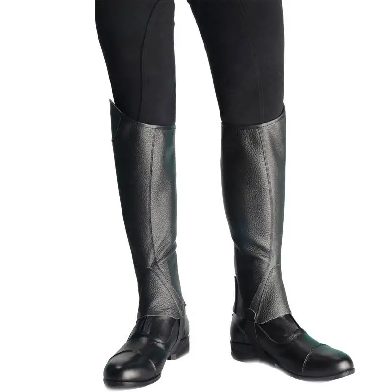 protege-jambes-en-cuir-pour-homme-et-femme-en-cuir-de-vachette-ultra-fibre-protection-equestre-sport-et-fitness
