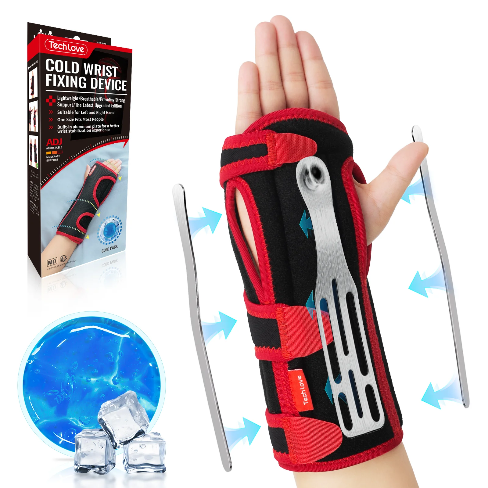 Carpal Tunnel Wrist Brace | Night Wrist Support Guard | Wrist Splint & Hand Brace | Carpal Tunnel Syndrome | For Men & Women