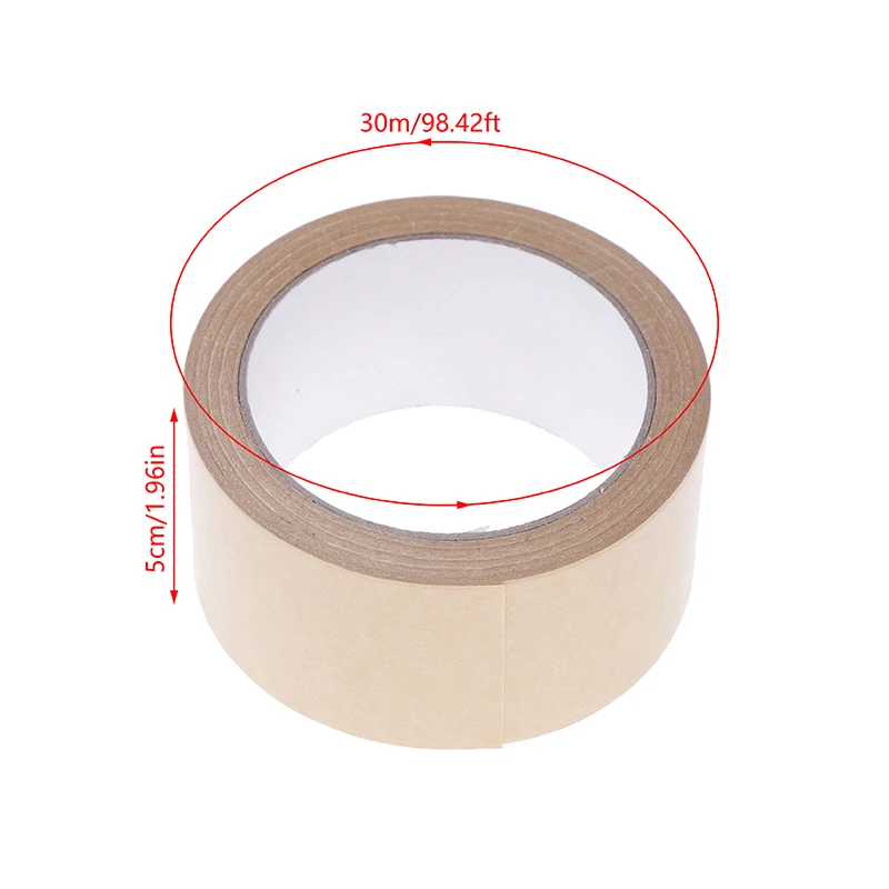 1 PCS Waterproof Parcel Box Adhesive Packing Packaging Shipping Carton Sealing Wide Tapes 50mm*30m