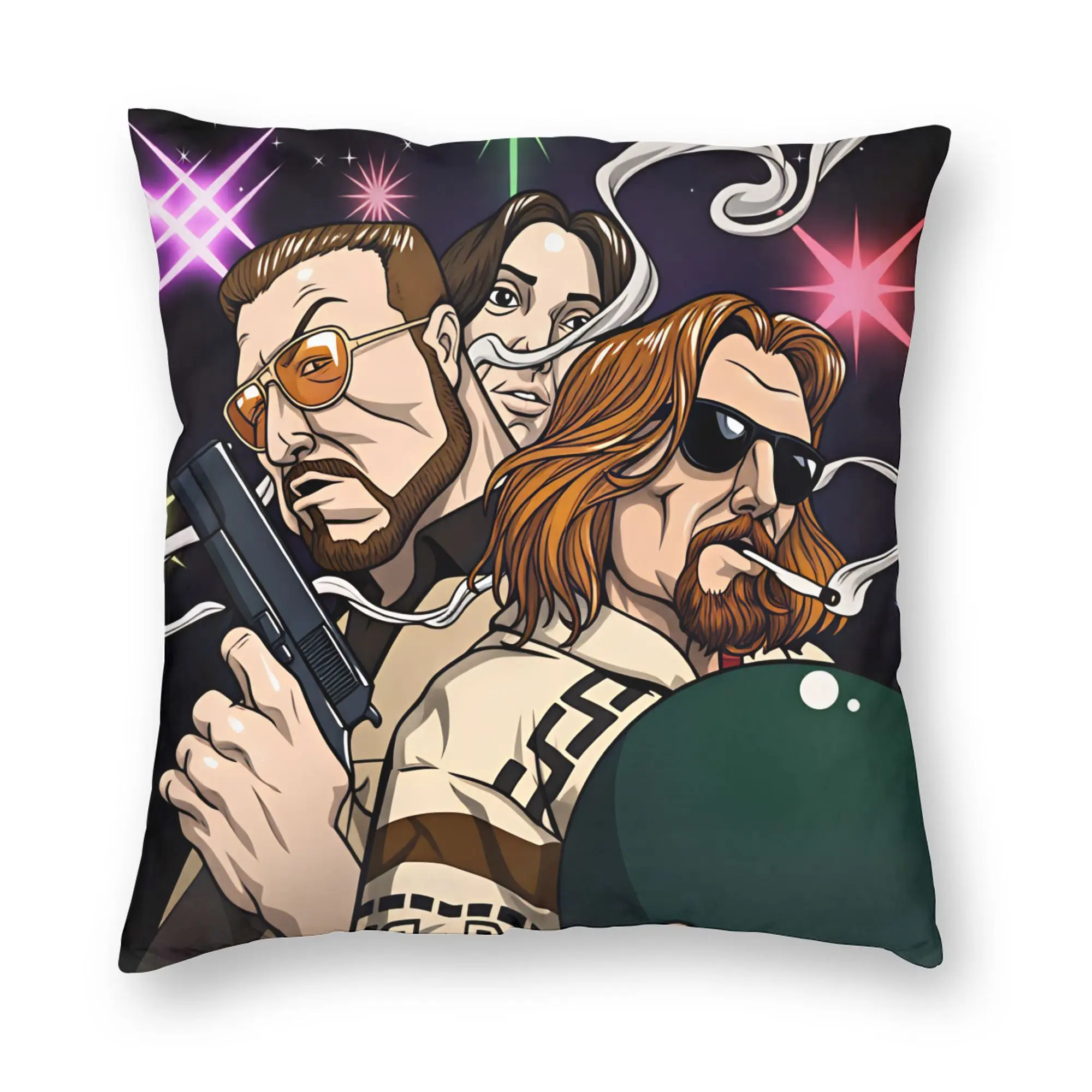 The Dude Big Lebowski ( Pillow Case  Kawaii Pillow Cover Comfy Pillowcases For Sofa Car Home Decor