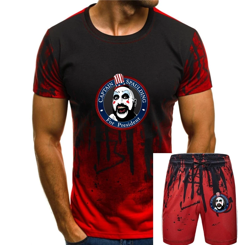 

CAPTAIN SPAULDING футболка с изображением животных
