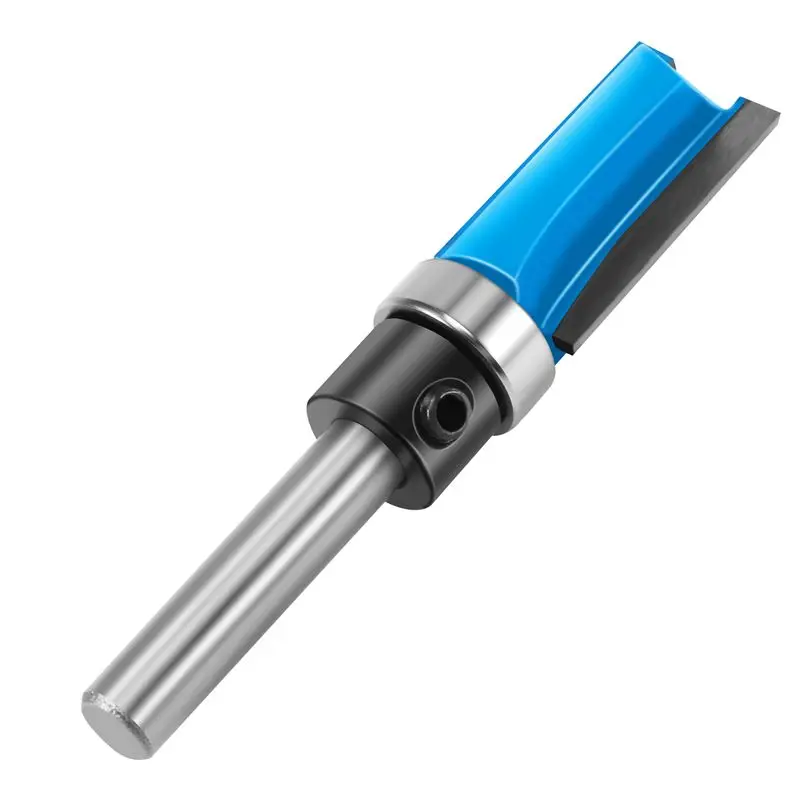 A36T-1/4Inch Shank Router Bit Twin 2 Fluted Imperial Jig Template Cutter Woodworking