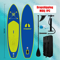 FUNWATER Dropshipping Water Sports Inflatable Paddleboard Wakeboards Sup Board Surf Board Stand Up Paddle Board Sup Sap