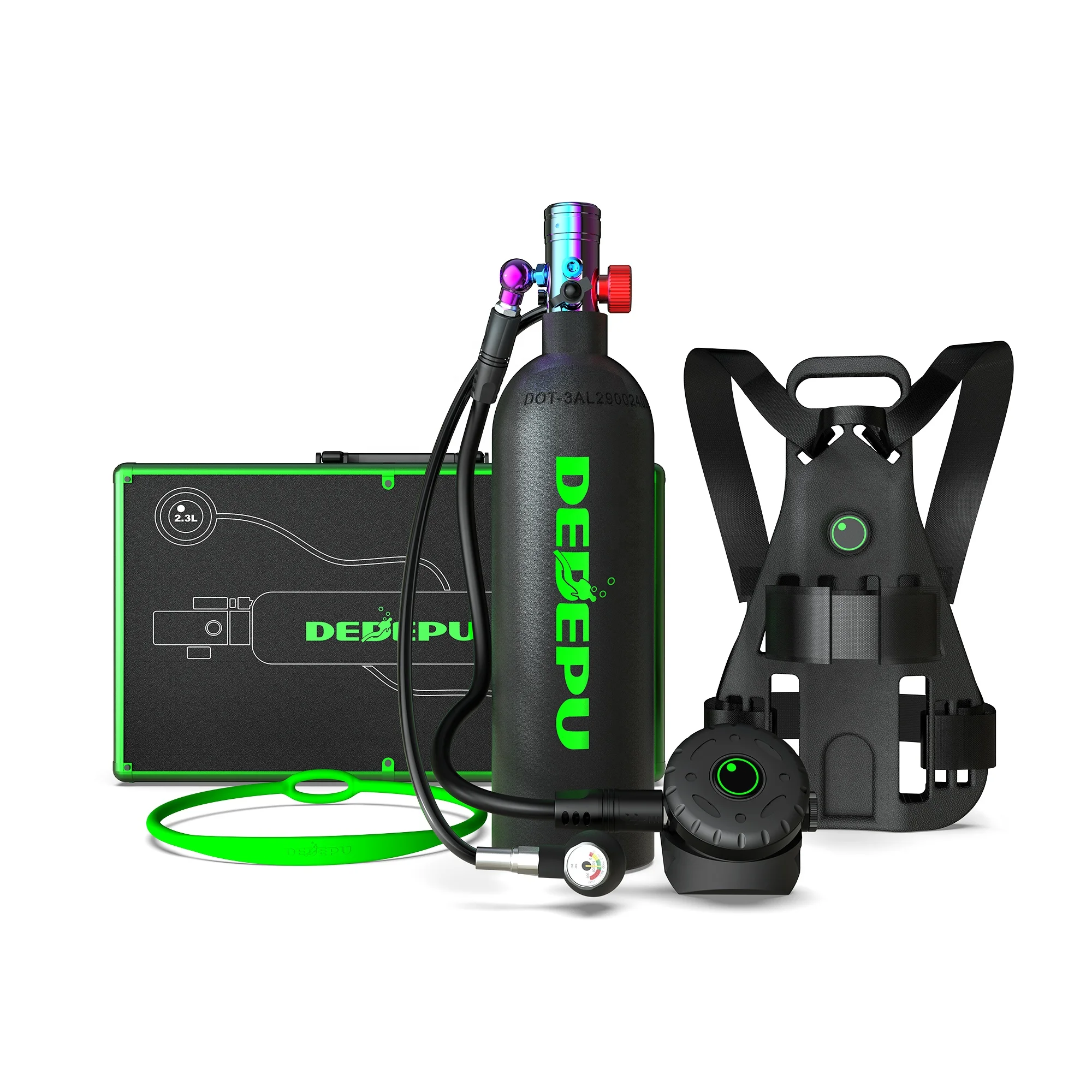 

Scuba diving Kit Scuba Gear Rebreather Diving Scuba Oxygen Tank