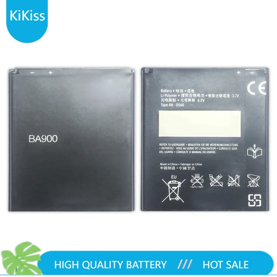 BA900 Mobile Phone Battery For Sony Xperia TX LT29i / J ST26i / L S36h / C2104 / C2105 AB-0500 Battery 1700mAh