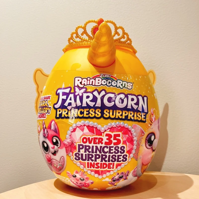 

Zuru Rainocorns Crown Princess Elf Blind Egg Can Collect Plush Stuffed Animals Surprise Eggs Wear Fairy Wings Magical Princesses