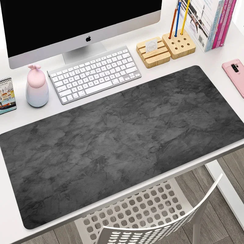 

XXL Grey Series Desk Mats Large Game Mouse Pad Non-slip Rubber Based Washable Carpet for Office Laptop Notebook PC Mice Keyboard