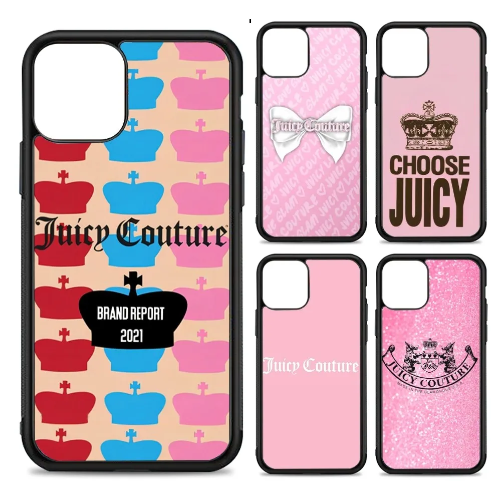 Luxury J-Juicy C-CoutureS Phone Case Silicone PC+TPU For For IPhone 11 12 13 14 15 16 Plus Pro Max Cover