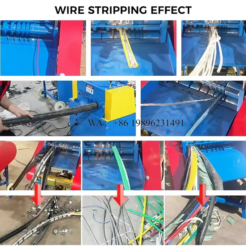 Wmwmnu for Lansing F60-1 Wire Stripping for Scrap Cable Recycling