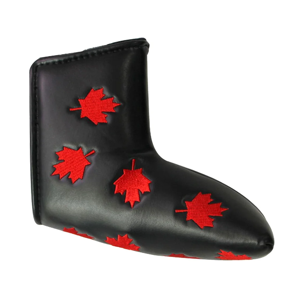 Couvre-tête de Putter en cuir PU, Protection de Golf, bottes à manches, accessoire de couverture de Club de Golf, équipement de golfeur, cadeau pour les golfeurs