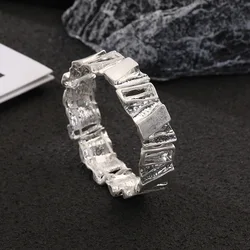 Fashion Metal Bracelets For Women Luxury Irregular Geometry Cuff Bangle Charm Girls Exquisite Jewelry