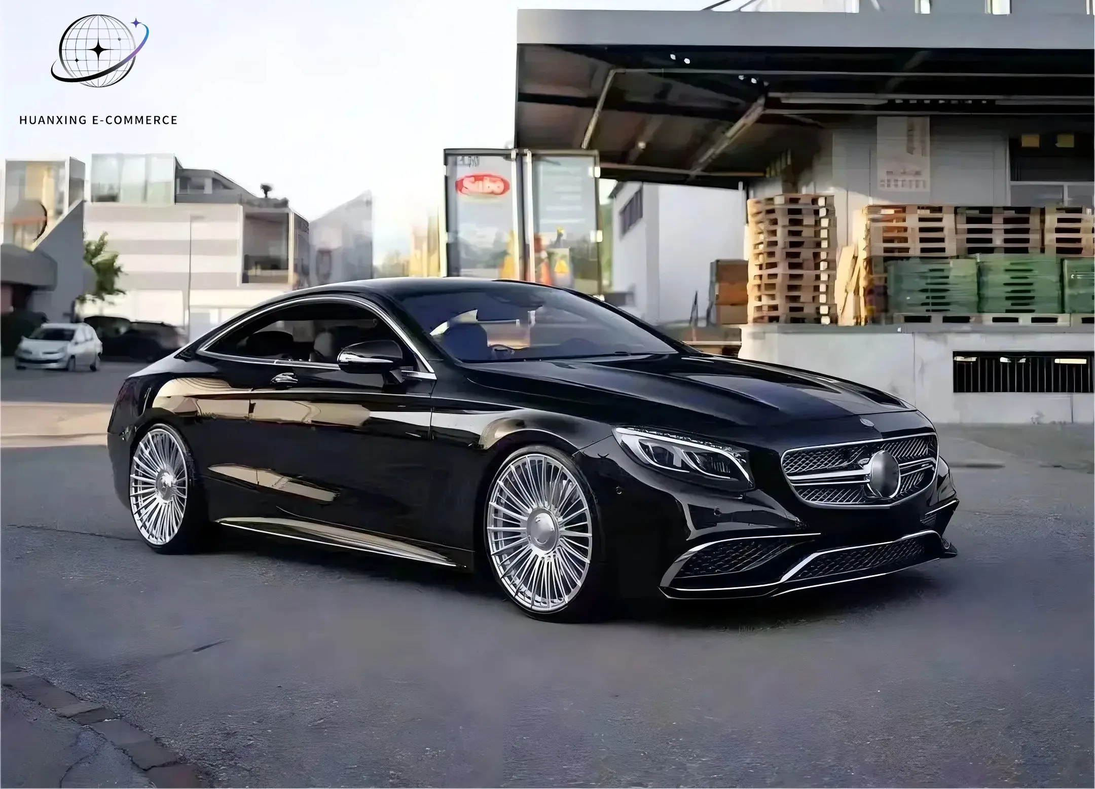 Factory Customize for-Benz S Class Coupe C217 2014-2020 Facelift to 2020 S65 Coupe AM-G Bodykit with Bumper Grill Parts