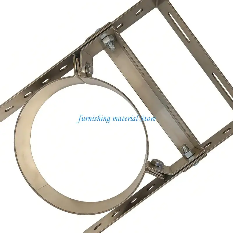 Y5GD Small Type Metal Flue Pipe Support 1.8MM Thick For Better Stability And Power