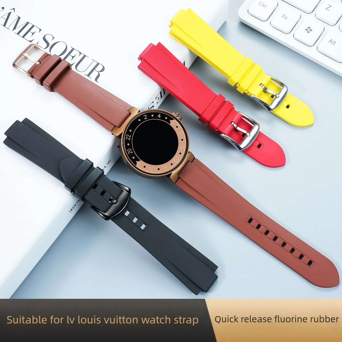 suitable-for-lv-louis-vuitton-smart-watch-tambour-series-quick-release-convex-fluororubber-watch-with-12mm-male