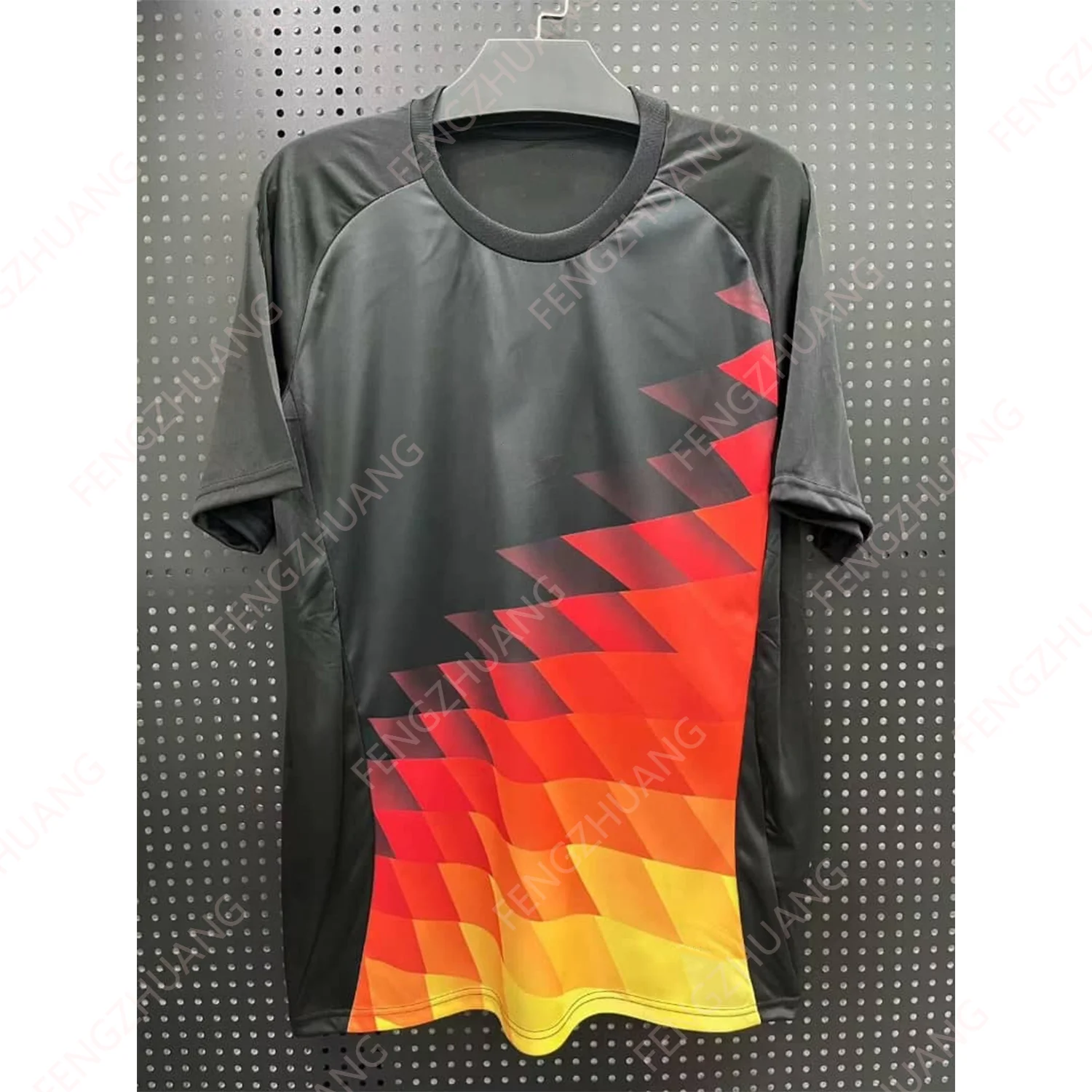 2020-25 Outdoor Schweiß absorbierend schnell trocknen Deutschland Fußball Trikot Sommer klassisch lässig lose Trikot T-Shirt neu