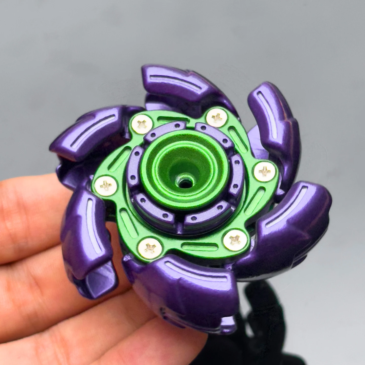 EDC Fidget Spinner Transforming Toy - Innovative Articulated Finger Stress Reliever for Adults, Office Desk Gadget Gift