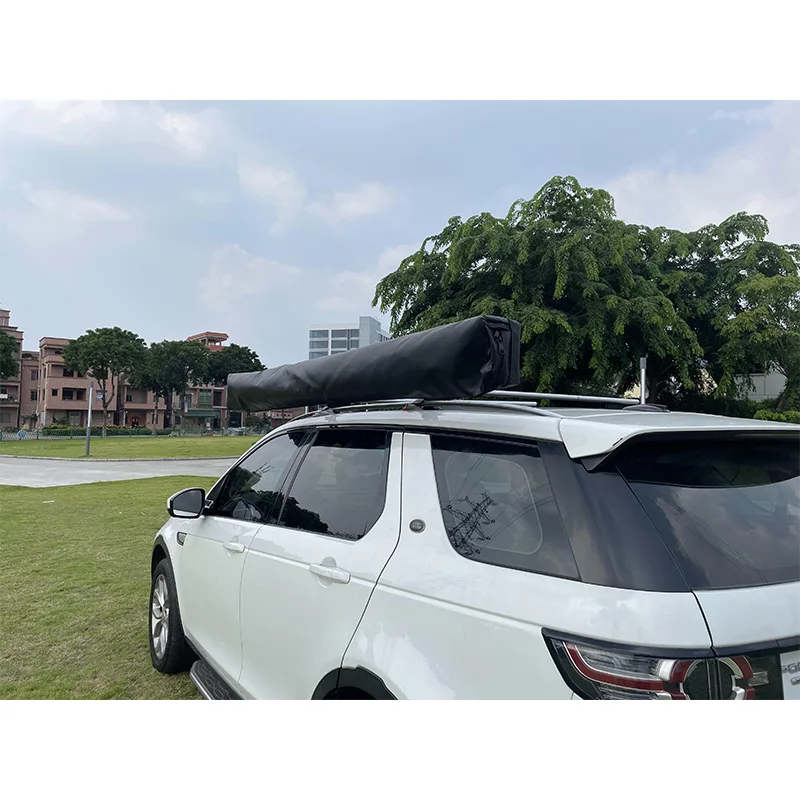 Tenda laterale per auto da 180 gradi 2m/2.5m 600D Impermeabile autoportante Baldacchino laterale per auto Tenda per veicolo Configurazione rapida espandibile