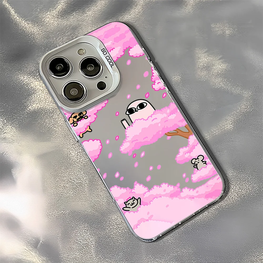 Cartoon Ketnipz Cute For iPhone 12 11 13 14 15 16 Max Pro Plus Mini Protective Cover IMD Phone Case