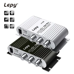 LP-808 Lepy MINI Car Power Amplifier Digital Player Hi-Fi Stereo CD MP3 MP4 PC Speaker Motorcycle Home Super BASS 2-CH Audio AMP