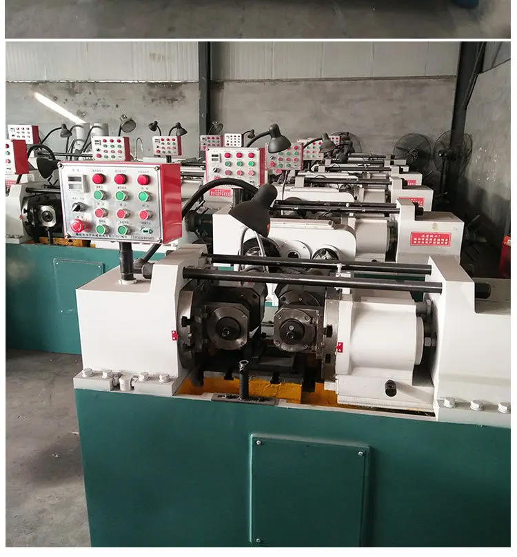 Professional Heavy Duty Thread Rolling Machine for Stud Bolts and Rebar Threading Industrial Workshop