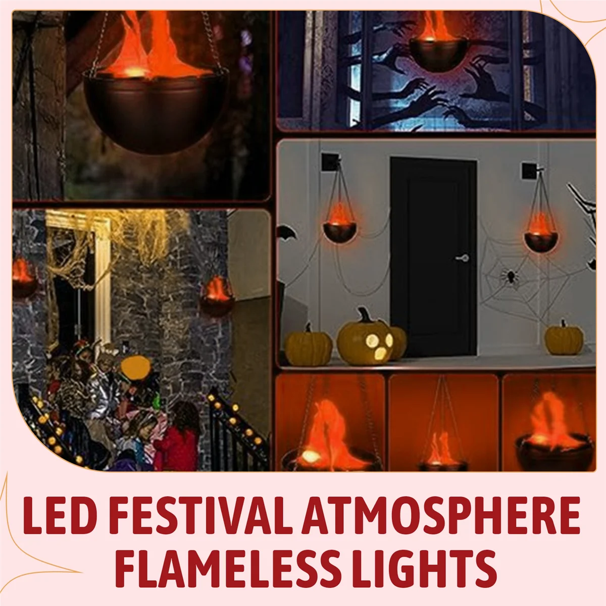 【New User-Coupon!】Fake Fire Ligh