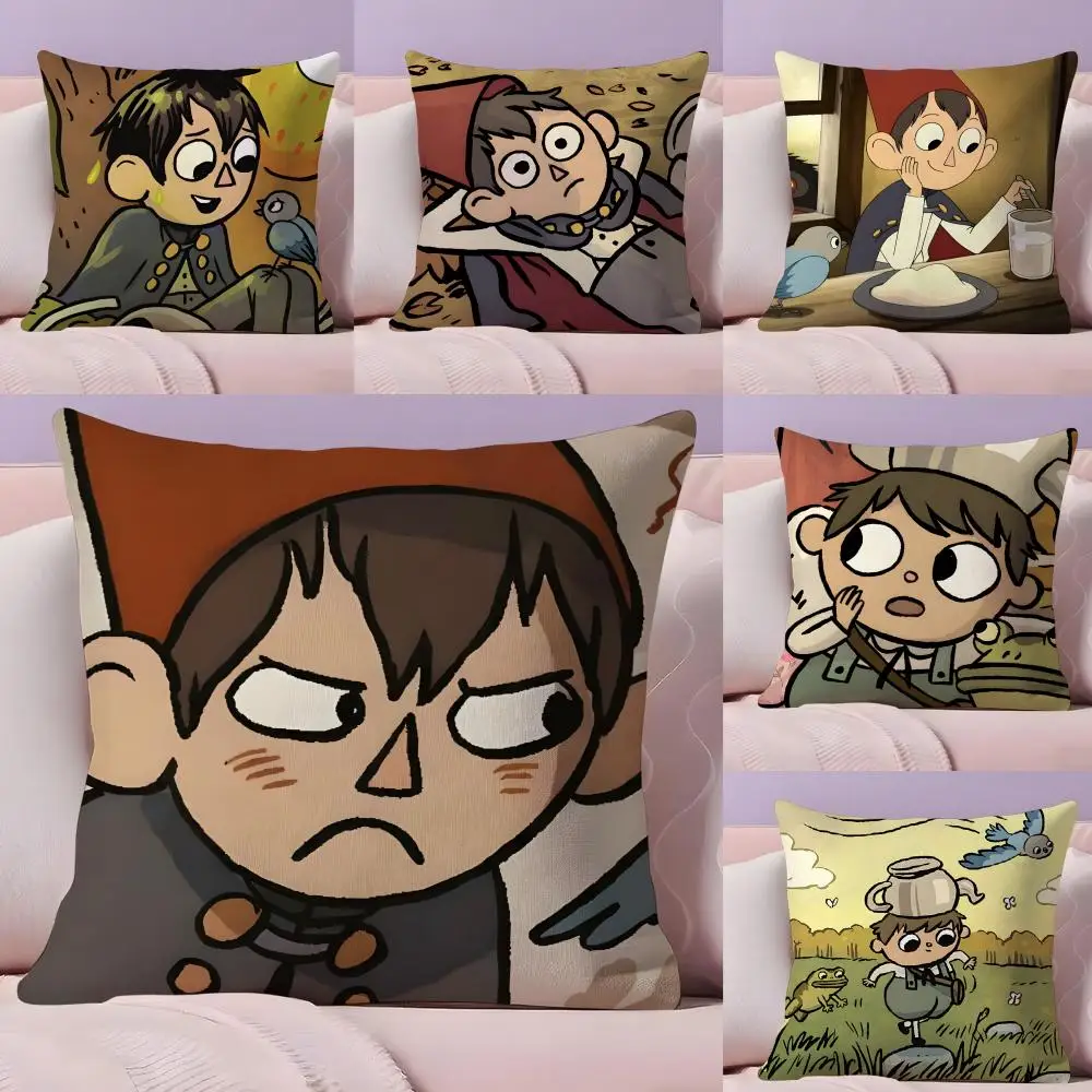 Over The G-Garden Wall ANIME Pillow Case Pillow Case Plush Fabric Soft Double Sided Print Home Sofa High Quality Cushion