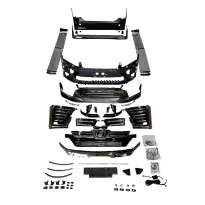 

Facelift Complete Body Kit for Vellfire 35 Series Front Rear Bumper Side Skirt Compatible with TRD Style Modification Accessorie