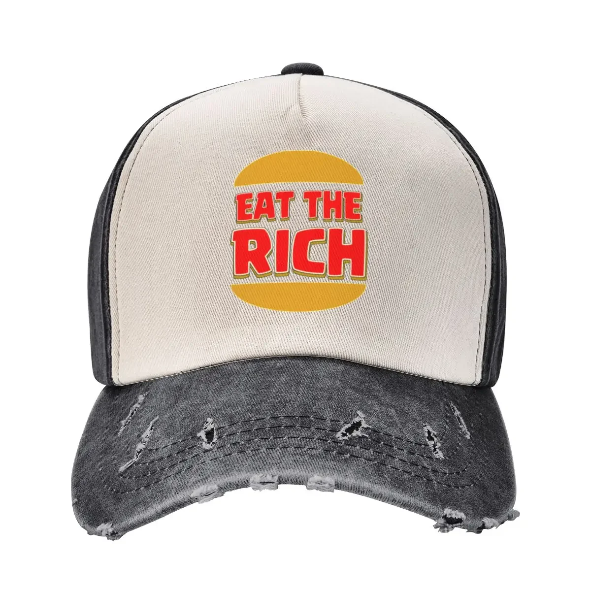 Eat The Rich Baseball Cap Rugby |-F-| Anime Designer Hat Women's Golf Wear Men's