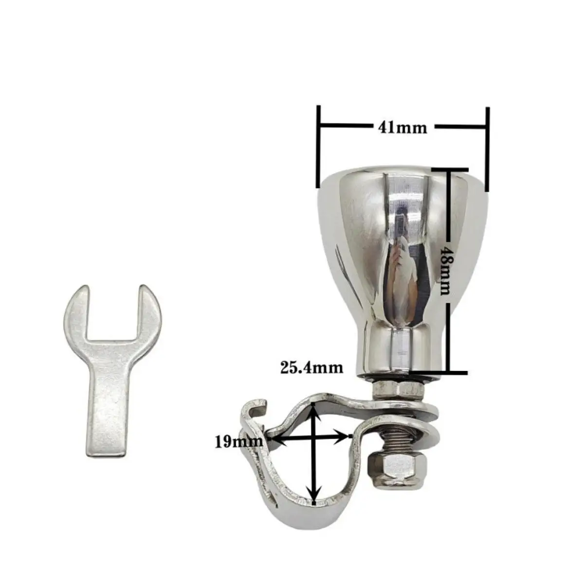 Stainless Steel Boat Steering Wheel Knob, Reliable Performance