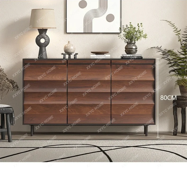 European retro style decorative chest, living room, household integrated storage