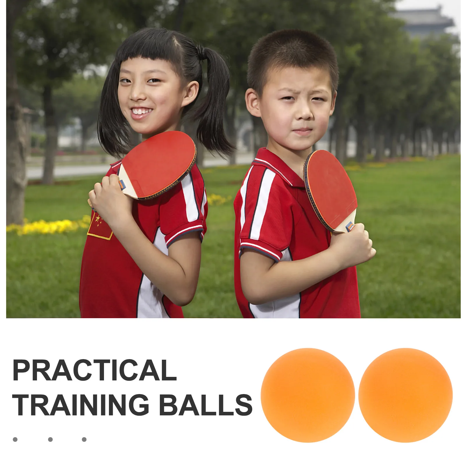 100 Pcs Table Tennis Balls Training Practical Student Durable Control Stability Competition Pong Serving Machine Colored