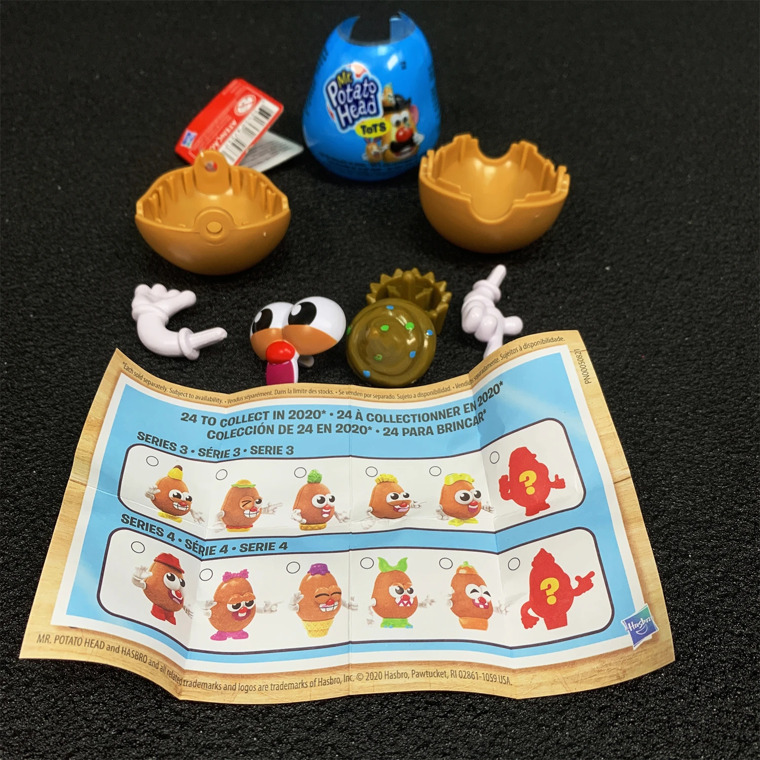 Disney Mr. Potato Head Surprise Mini Tots Series 4 Mystery Surprise Egg Blind Box Assembled Model Educational Toy for Children