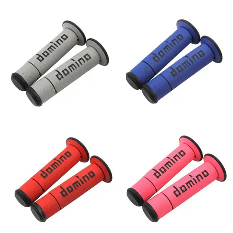 Motorcycle 7/8" 22 24mm Grips Handle Bar For KTM YAMAHA Universal Pit Bike Motocross Motorbike Rubber GEL Domino Grip 5 Colors