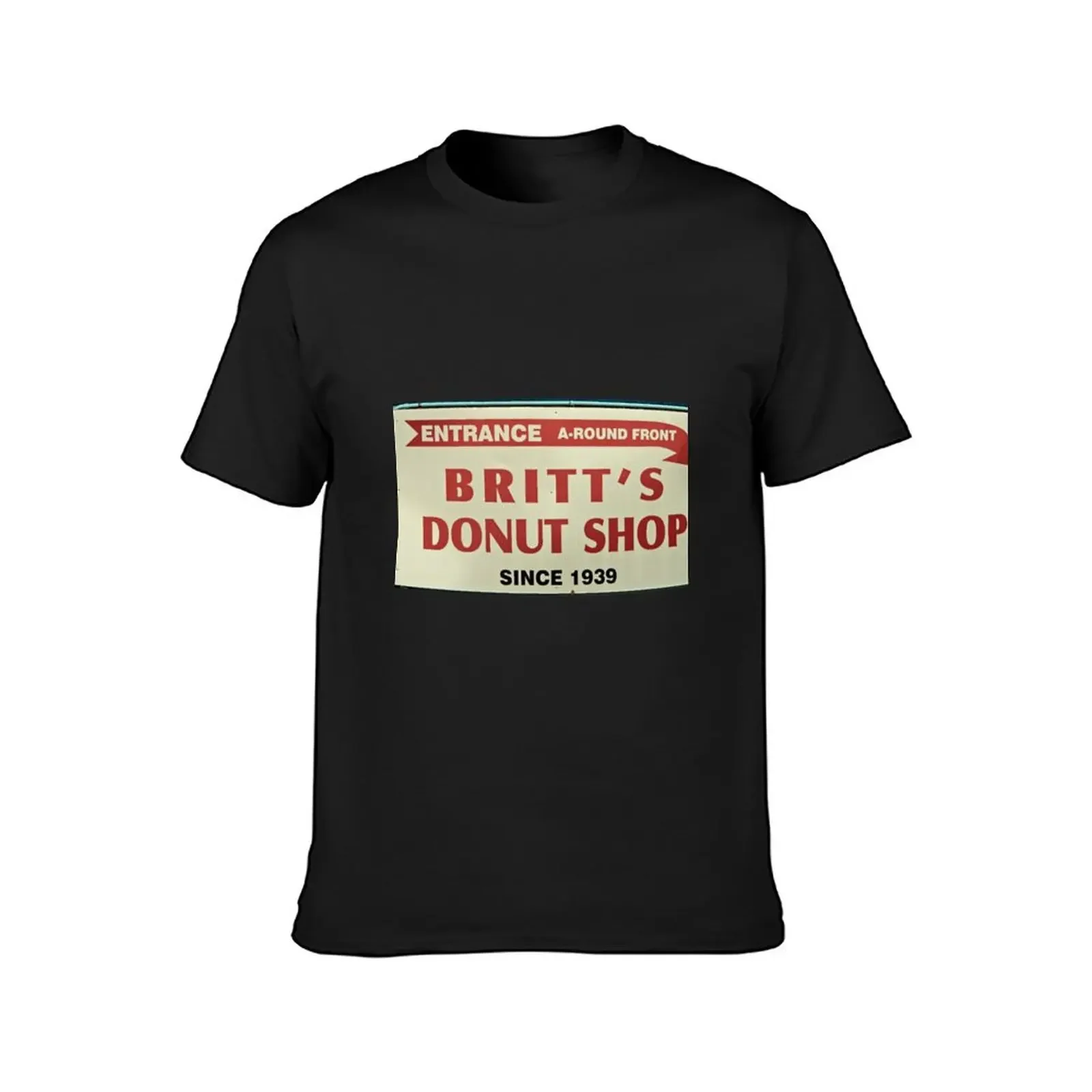 Britts Famous Doughnuts T-Shirt cute tops Funny t-shirts anime figures hippie clothes clothing for men