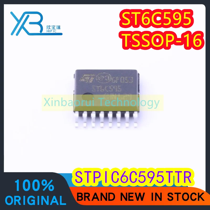 (5/20pieces) STPIC6C595TTR STPIC6C595 ST6C595 TSSOP-16 microcontroller chip IC original electronics brand new spot