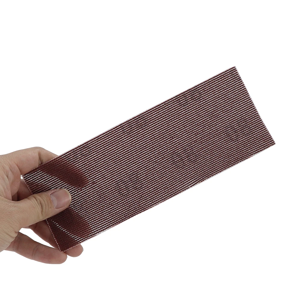 HIFESON 70x198mm Rectangular Sanding Sandpaper Vacuuming Sandpaper Sanding Disc Sanding Disc-Abrasive Paper 98A Sander Accessory